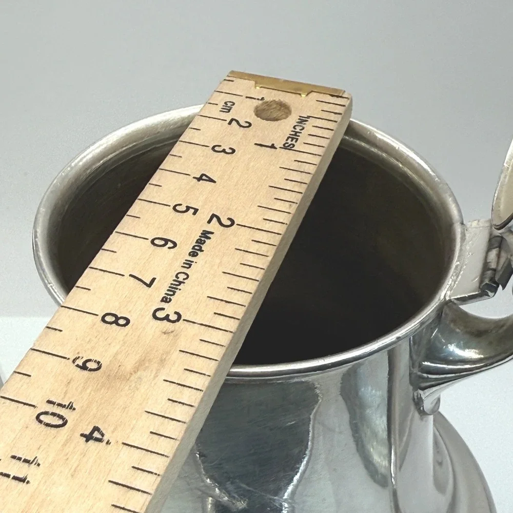 Vintage Wm Rogers Washington 2476 Silverplate Coffee Pot Decor Prop